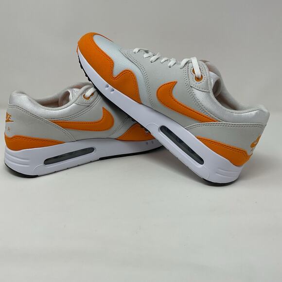 Nike Air Max 1 86 OG Golf Shoes White Grey Orange DV1403-118 Men 10 Golf Cleats main image 7